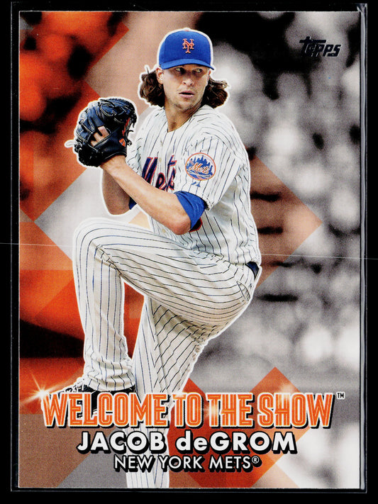 2022 Topps Jacob deGrom Welcome to the Show #WTTS-35