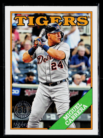 2023 Miguel Cabrera 1988 Topps Baseball 35th Anniversary (Series One) #T88-39