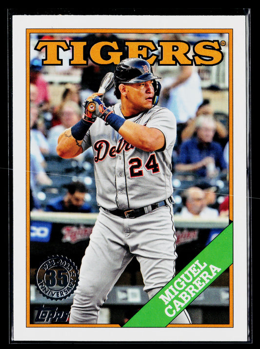 2023 Miguel Cabrera 1988 Topps Baseball 35th Anniversary (Series One) #T88-39