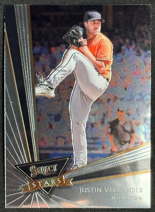 2020 Panini Select Justin Verlander Select Stars #SLS-9