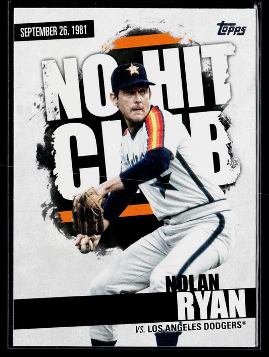 2022 Topps Nolan Ryan No-Hit Club #NHC-17