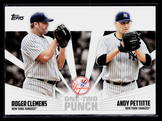 2023 Topps Roger Clemens / Andy Pettitte One-Two Punch #12P-6