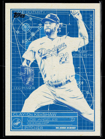 2024 Topps Clayton Kershaw Superstar Blueprint #SB-19