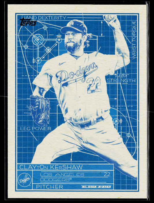2024 Topps Clayton Kershaw Superstar Blueprint #SB-19
