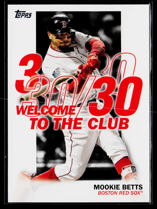 2023 Topps Mookie Betts Welcome to the Club #WC-16