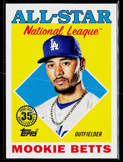 2023 Topps Mookie Betts 1988 Topps Baseball 35th Anniversary All-Stars #88AS-21