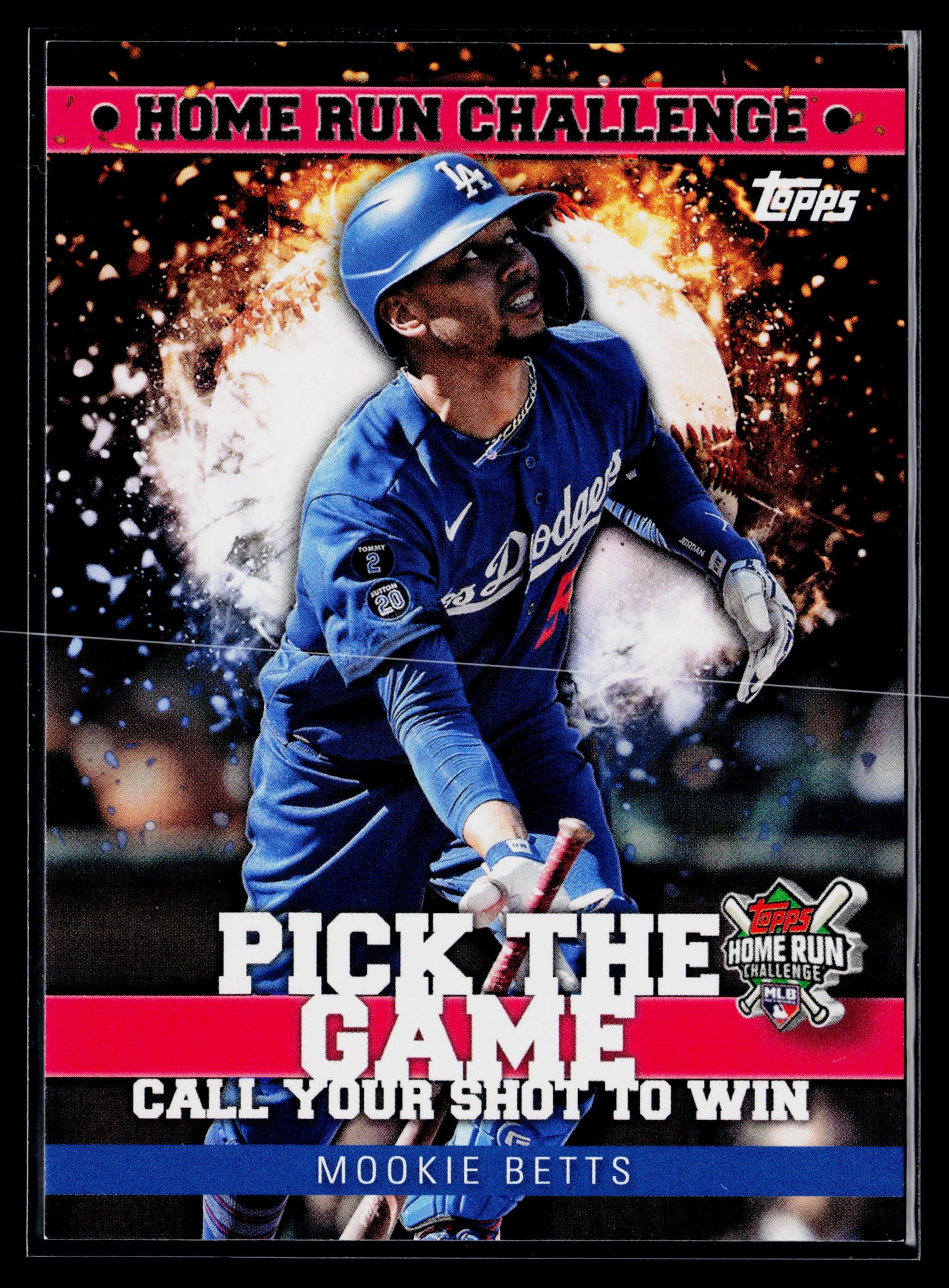 2022 Topps Mookie Betts Home Run Challenge Code Cards (Series One) #HRC-14