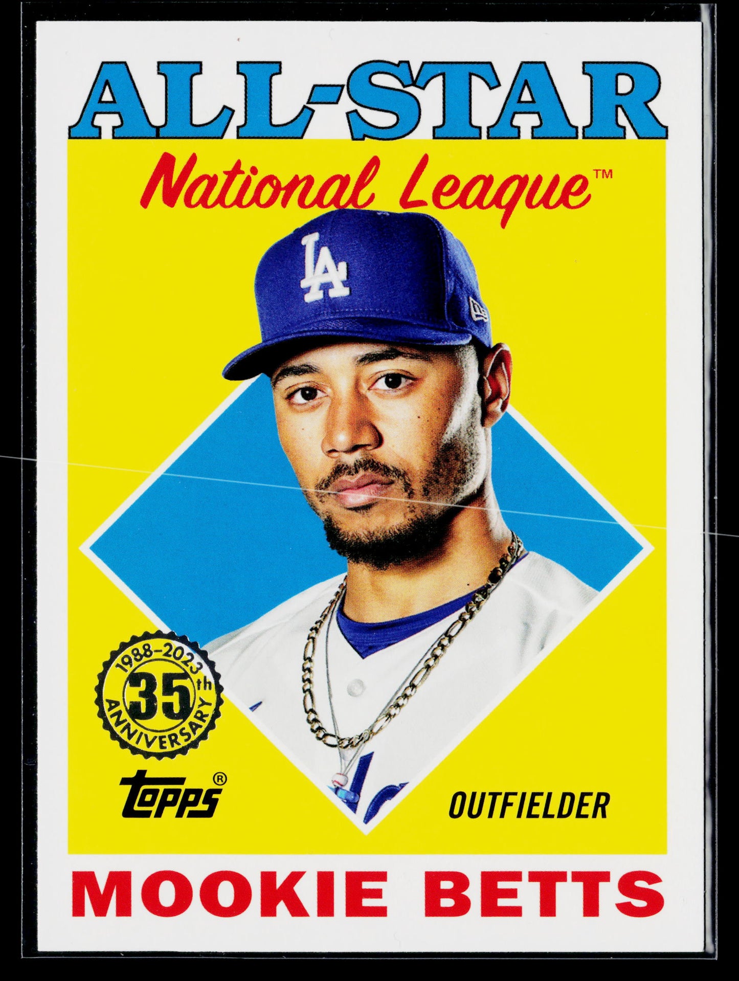 2023 Topps Mookie Betts 1988 Topps Baseball 35th Anniversary All-Stars #88AS-21