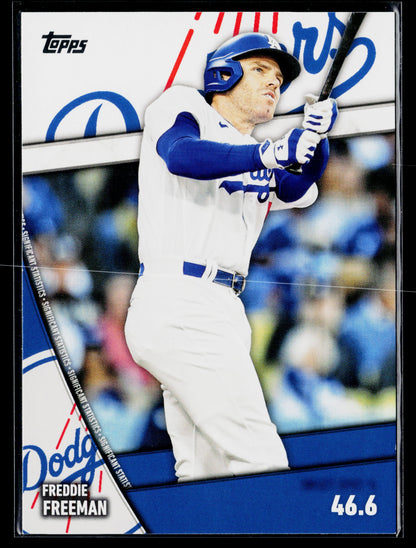 2024 Topps Freddie Freeman Significant Statistics #SS-3