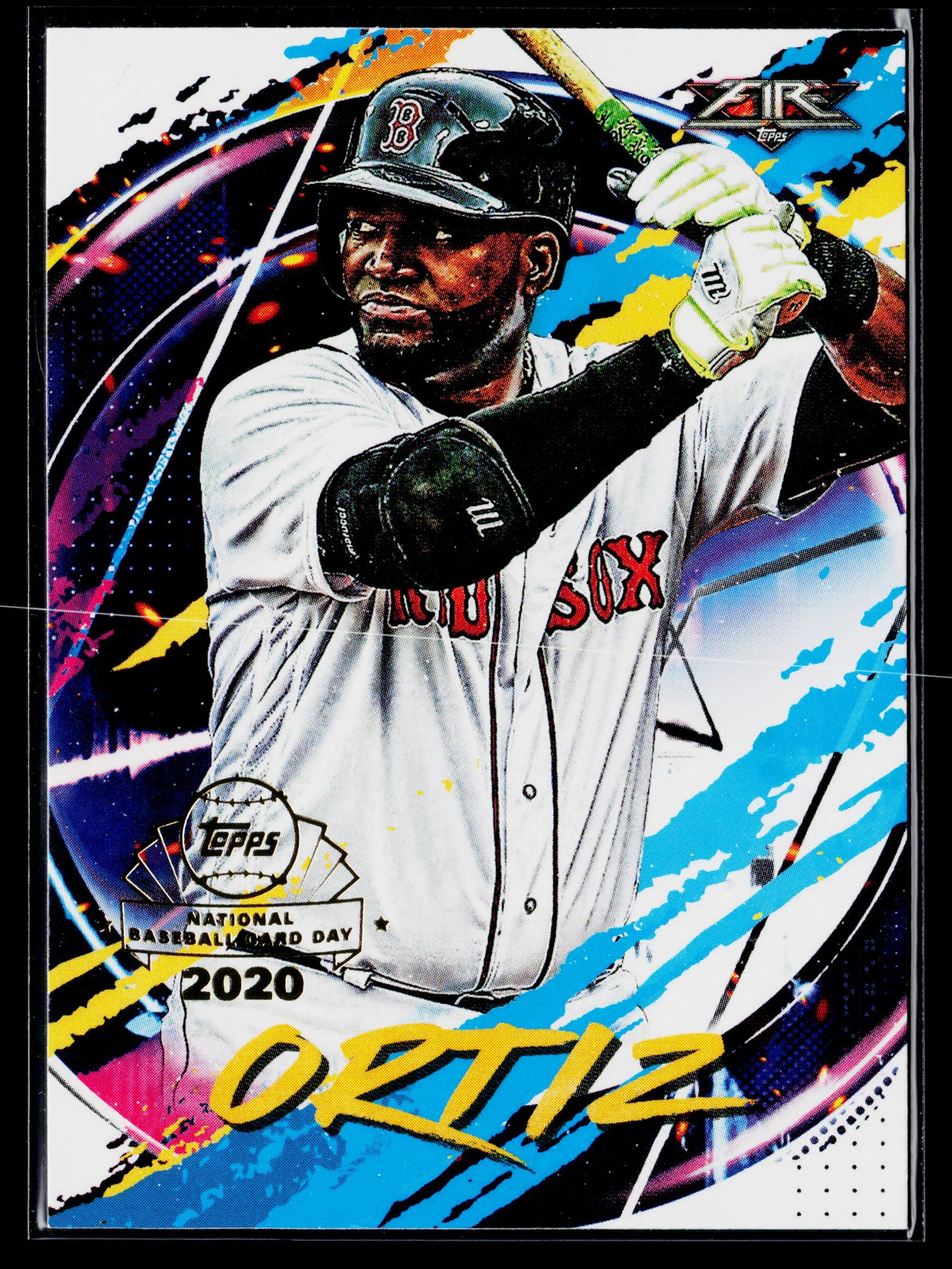 2020 Topps Chrome David Ortiz Topps Fire NBCD Preview #FP-8