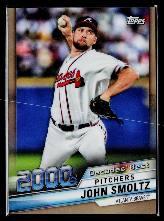 2020 Topps John Smoltz Decades' Best Chrome Gold (Series One) #/50 #DBC-78