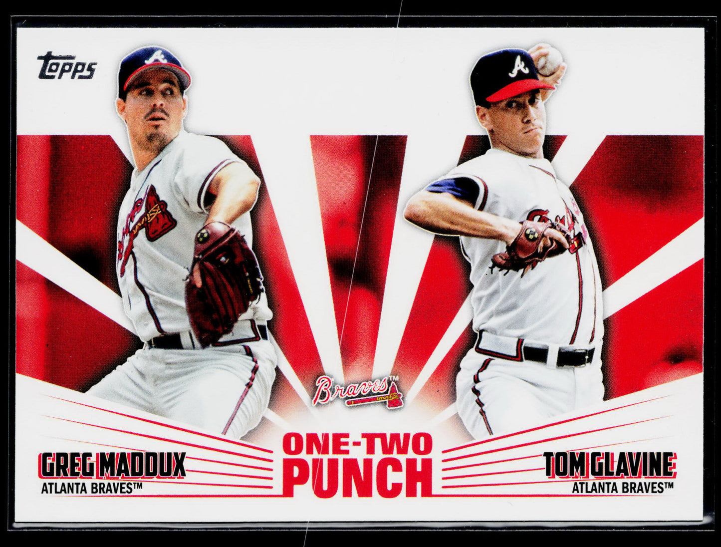 2023 Topps Greg Maddux / Tom Glavine One-Two Punch #12P-1
