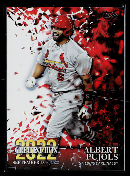 2023 Topps Albert Pujols 2022 Greatest Hits #22GH-21