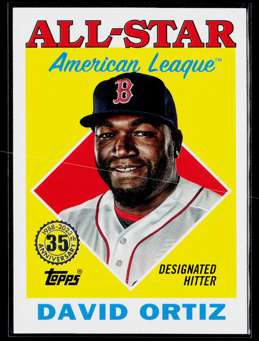 2023 Topps David Ortiz 1988 Topps Baseball 35th Anniversary All-Stars #88AS-9