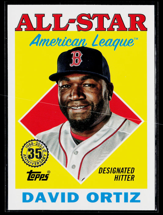 2023 Topps David Ortiz 1988 Topps Baseball 35th Anniversary All-Stars #88AS-9