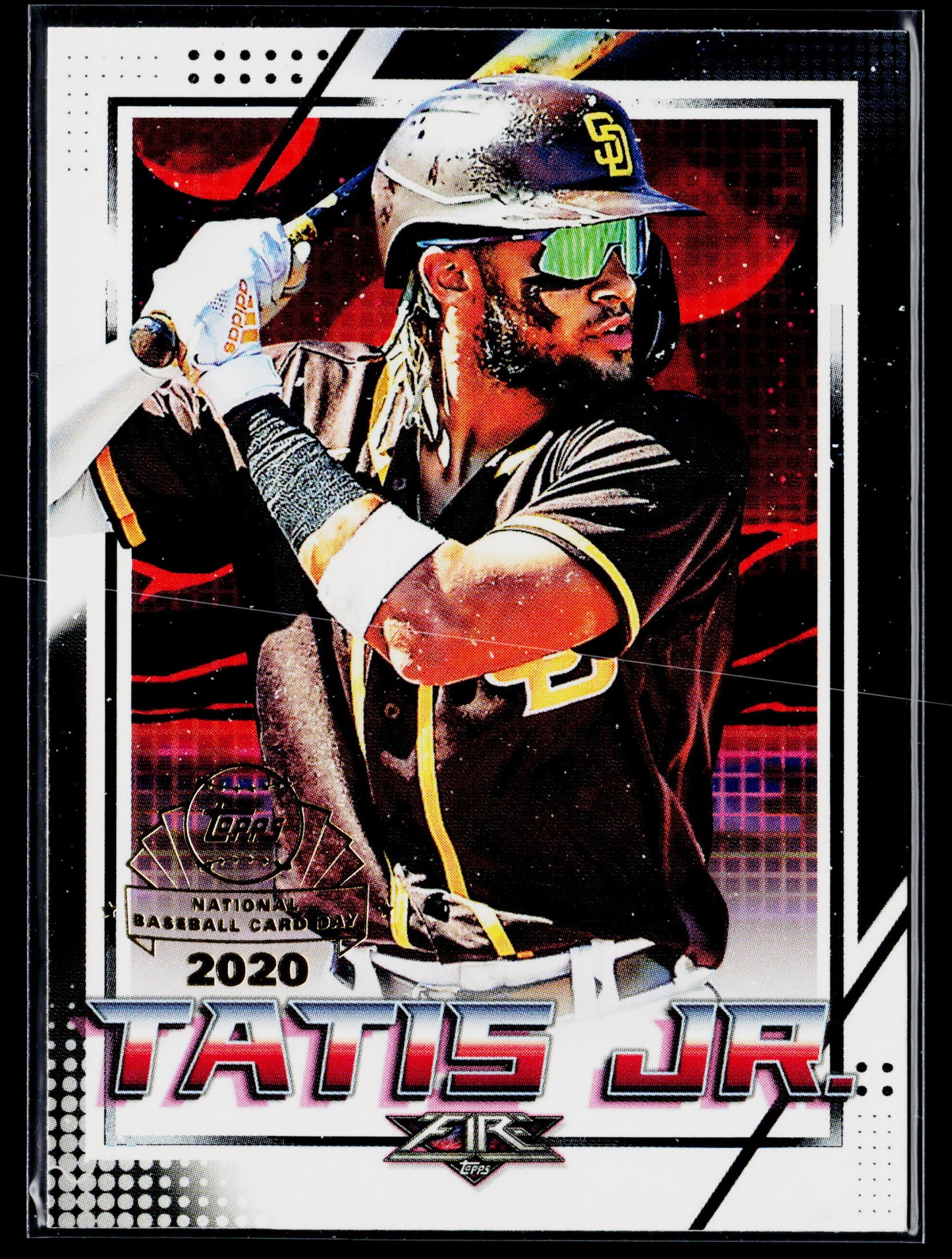 2020 Topps Chrome Fernando Tatis Jr. Topps Fire NBCD Preview #FP-5