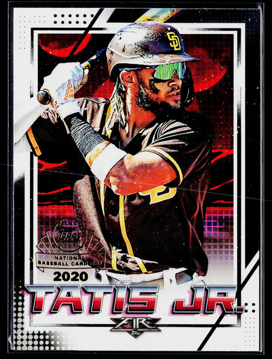 2020 Topps Chrome Fernando Tatis Jr. Topps Fire NBCD Preview #FP-5