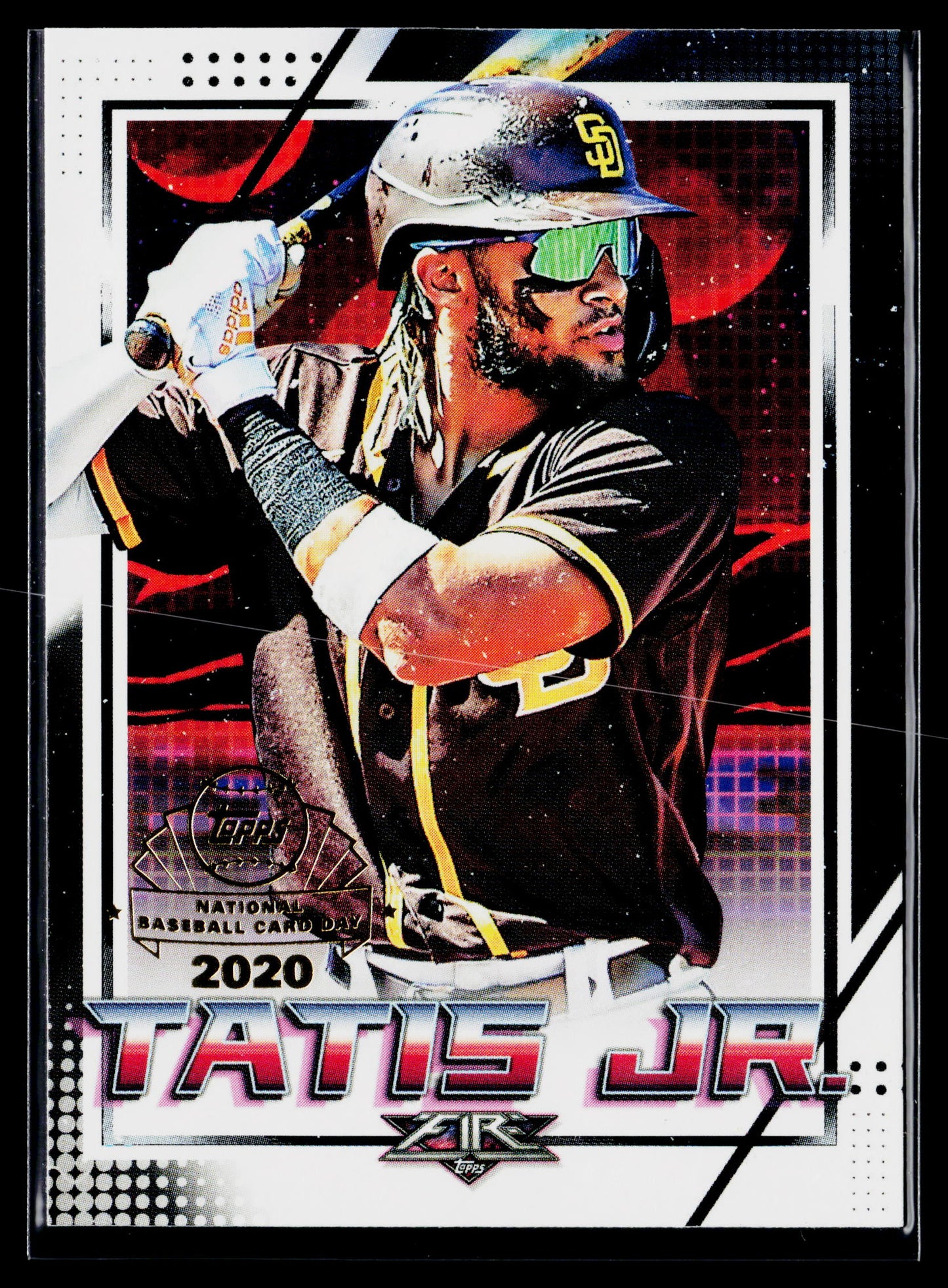 2020 Topps Chrome Fernando Tatis Jr. Topps Fire NBCD Preview #FP-5