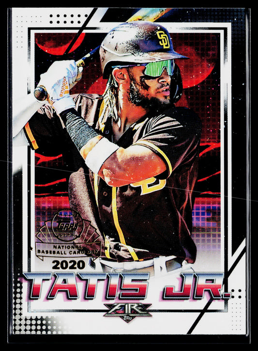 2020 Topps Chrome Fernando Tatis Jr. Topps Fire NBCD Preview #FP-5
