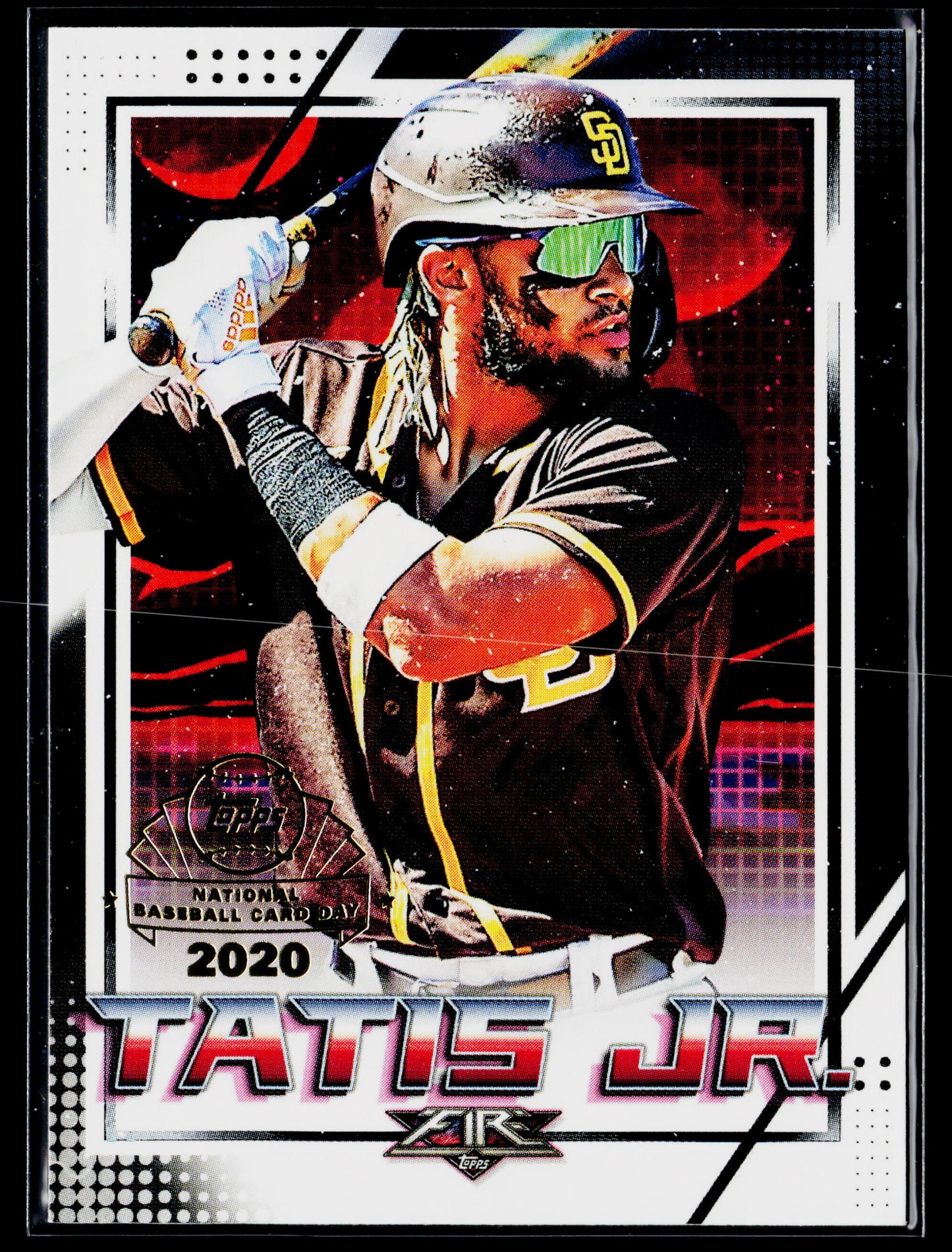 2020 Topps Chrome Fernando Tatis Jr. Topps Fire NBCD Preview #FP-5