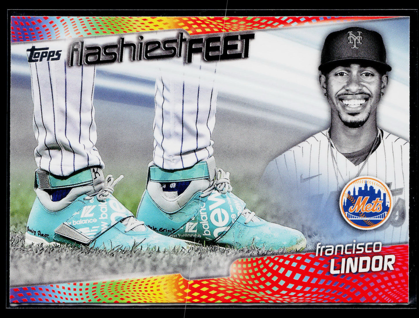 2022 Topps Francisco Lindor Flashiest Feet #FF-8