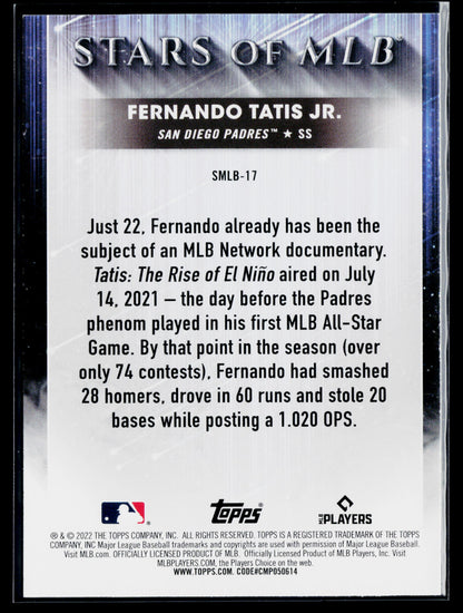 2022 Topps Fernando Tatis Jr. Stars of MLB #SMLB-17