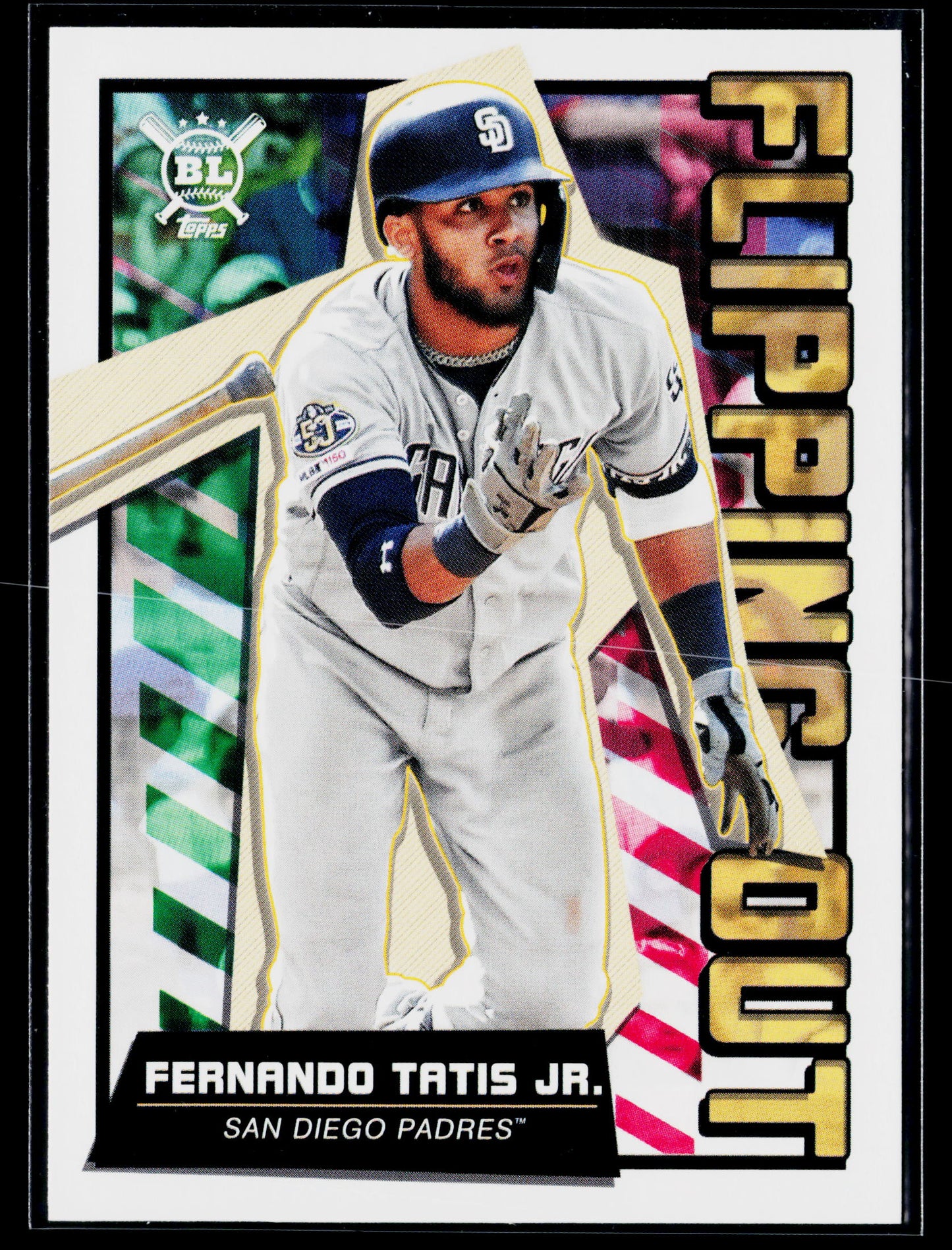 2020 Topps Big League Fernando Tatis Jr. Flipping Out #FO-9
