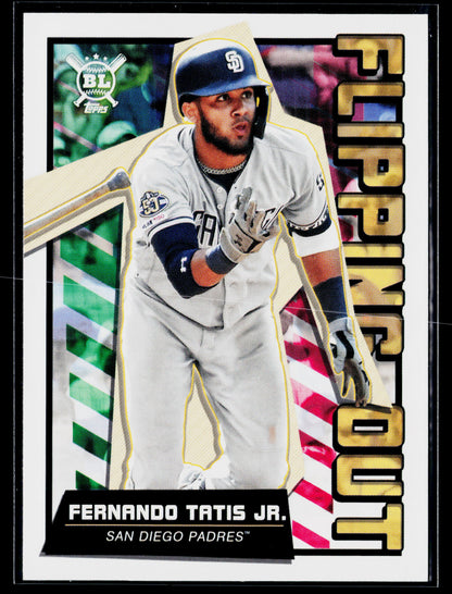 2020 Topps Big League Fernando Tatis Jr. Flipping Out #FO-9