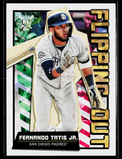 2020 Topps Big League Fernando Tatis Jr. Flipping Out #FO-9