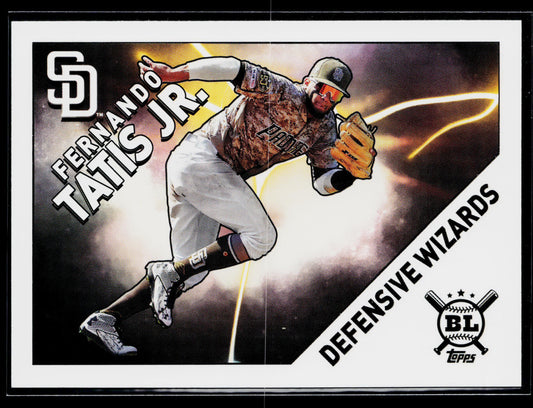 2020 Topps Big League Fernando Tatis Jr. Defensive Wizards #DW-6