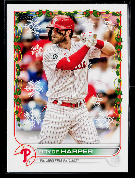 2022 Topps Holiday Bryce Harper #HW157