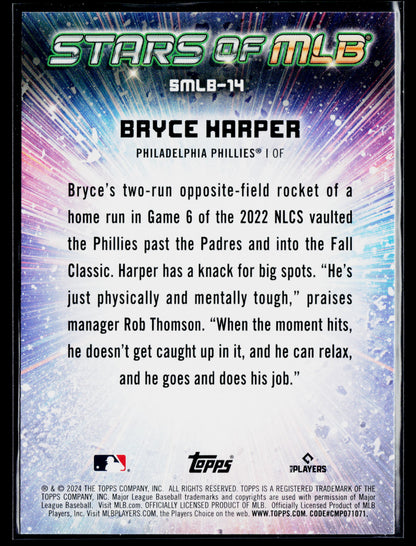 2024 Topps Bryce Harper Stars of MLB #SMLB-14