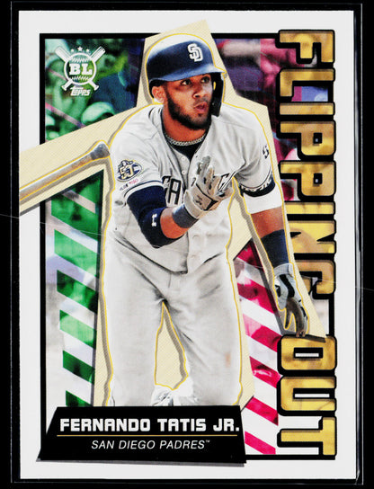2020 Topps Big League Fernando Tatis Jr. Flipping Out #FO-9