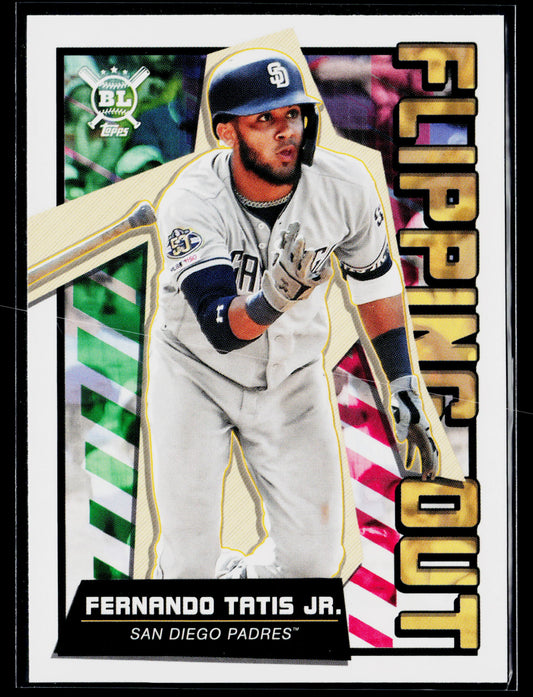 2020 Topps Big League Fernando Tatis Jr. Flipping Out #FO-9