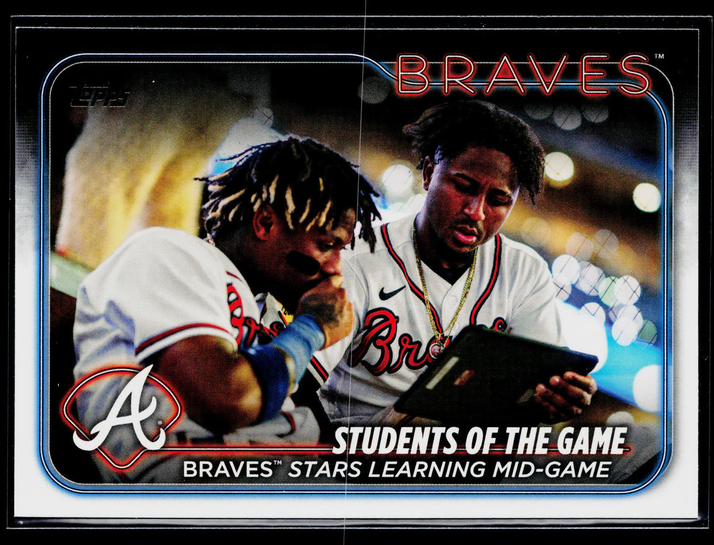 2024 Topps Students of the Game: Braves Stars Learning Mid-Game #70