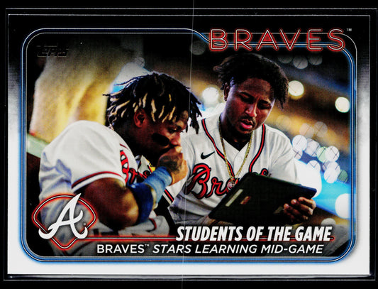 2024 Topps Students of the Game: Braves Stars Learning Mid-Game #70