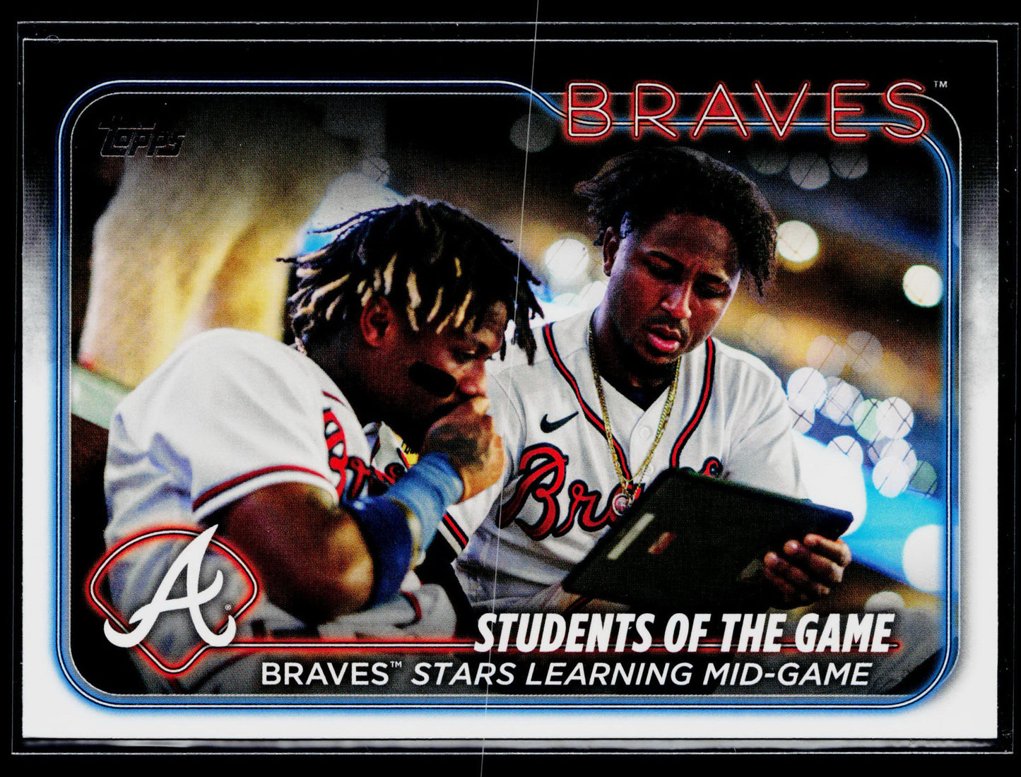 2024 Topps Students of the Game: Braves Stars Learning Mid-Game #70