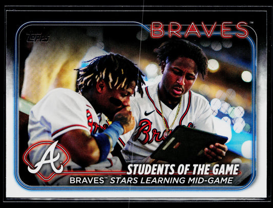 2024 Topps Students of the Game: Braves Stars Learning Mid-Game #70