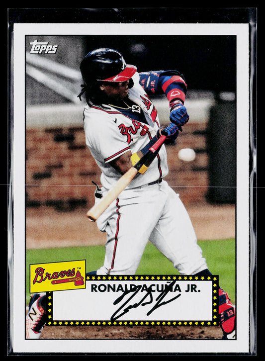 2021 Topps Ronald Acuña Jr. 1952 Topps Redux #T52-45