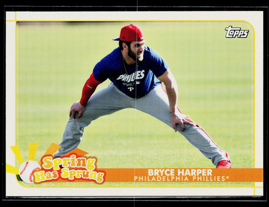 2020 Topps Opening Day Bryce Harper Spring Has Sprung #SHS-14