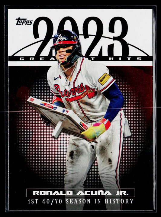 2024 Topps Ronald Acuña Jr. 2023 Greatest Hits #23GH-5