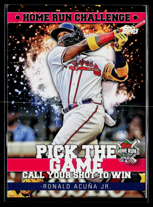 2022 Topps Ronald Acuña Jr. Home Run Challenge Code Cards (Series One) #HRC-9