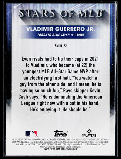 2022 Topps Vladimir Guerrero Jr. Stars of MLB #SMLB-22