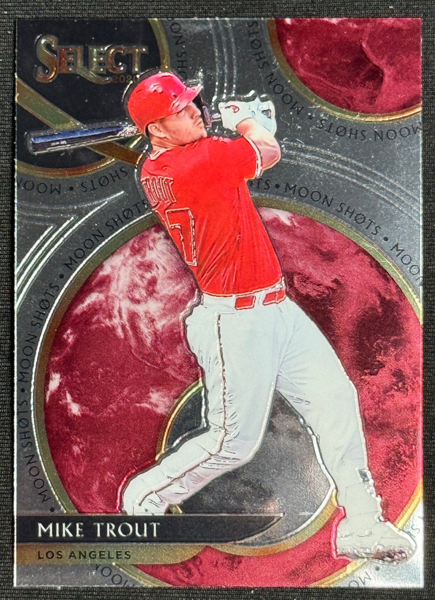 2020 Panini Select Mike Trout Moon Shots #MS-10