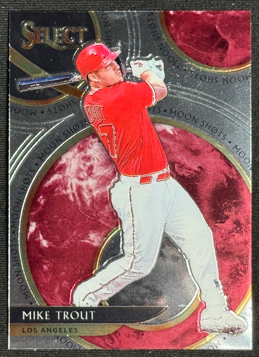 2020 Panini Select Mike Trout Moon Shots #MS-10