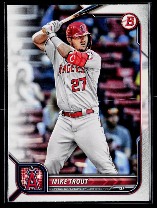 2022 Bowman Mike Trout #32