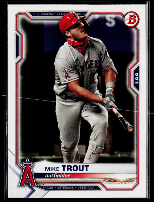 2021 Bowman Mike Trout #17