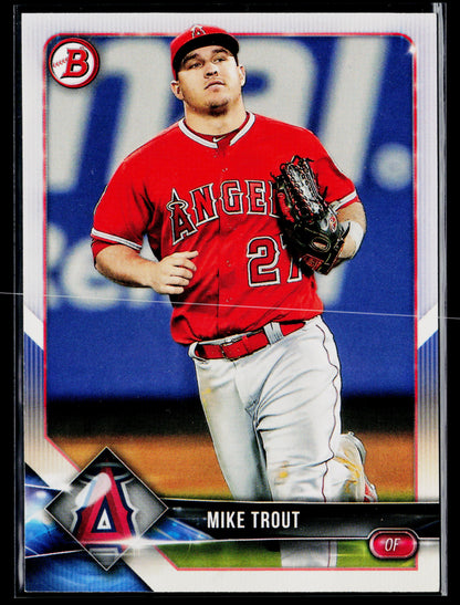 2018 Bowman Mike Trout #1
