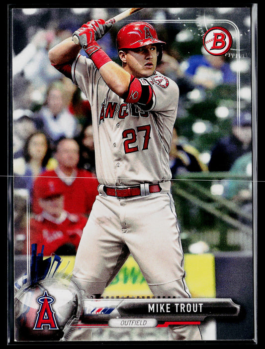 2017 Bowman Mike Trout #100