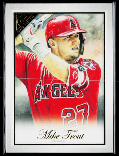2019 Topps Gallery Mike Trout #105